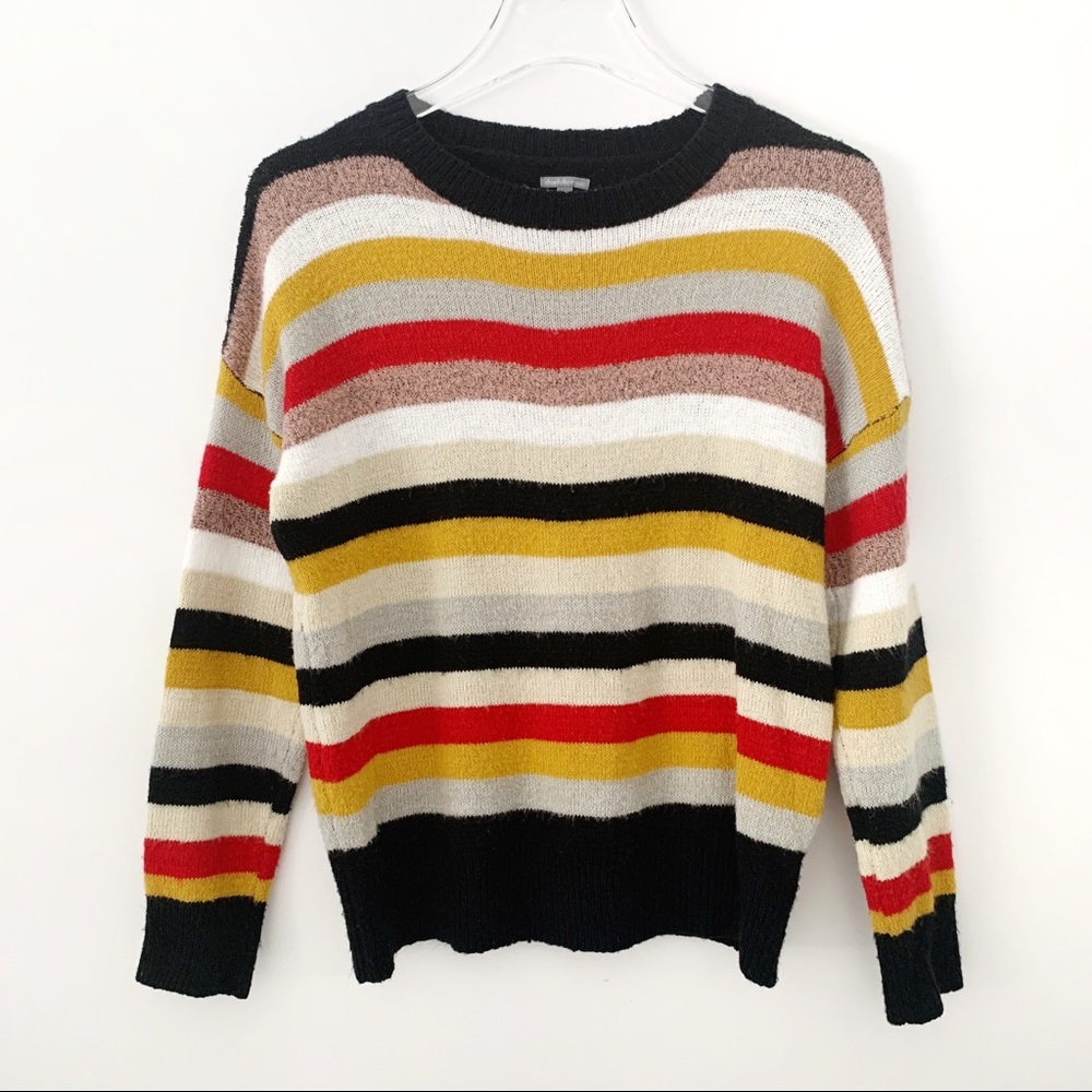 Charlotte Russe Striped Sweater